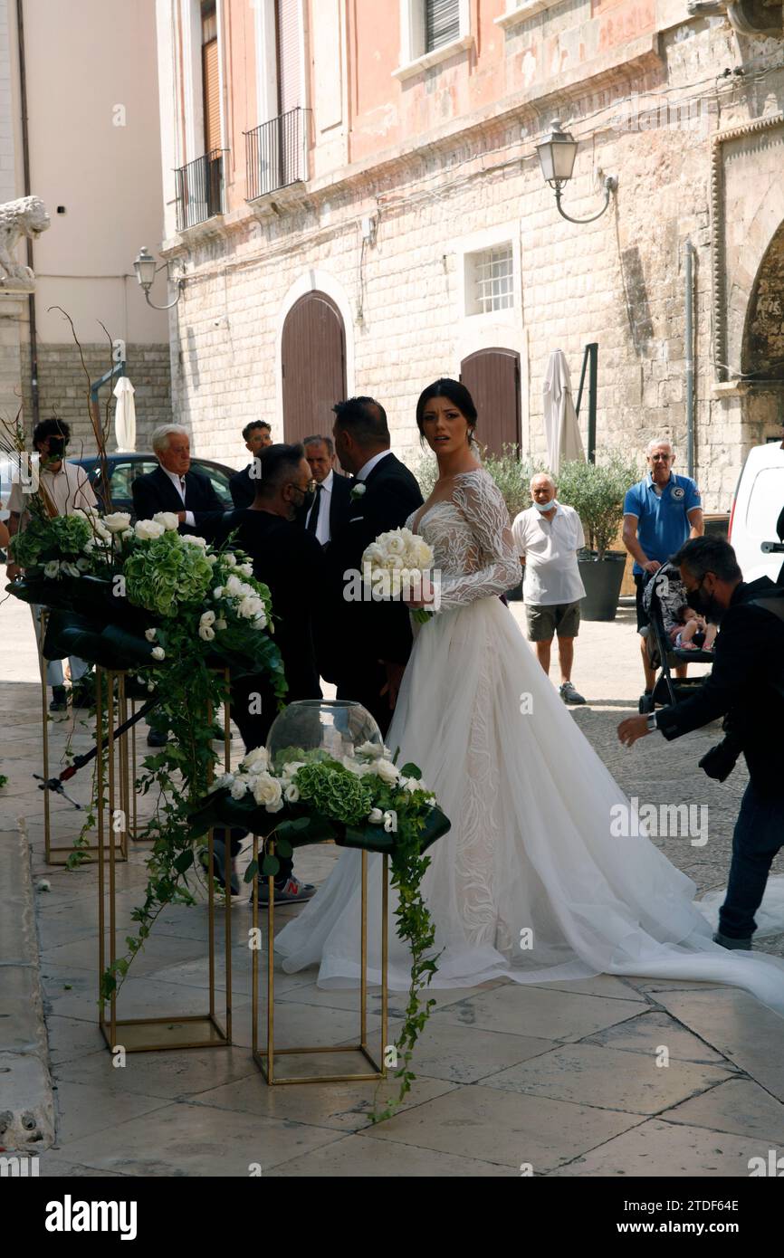 Italy Apulia Barletta, marriage Stock Photo