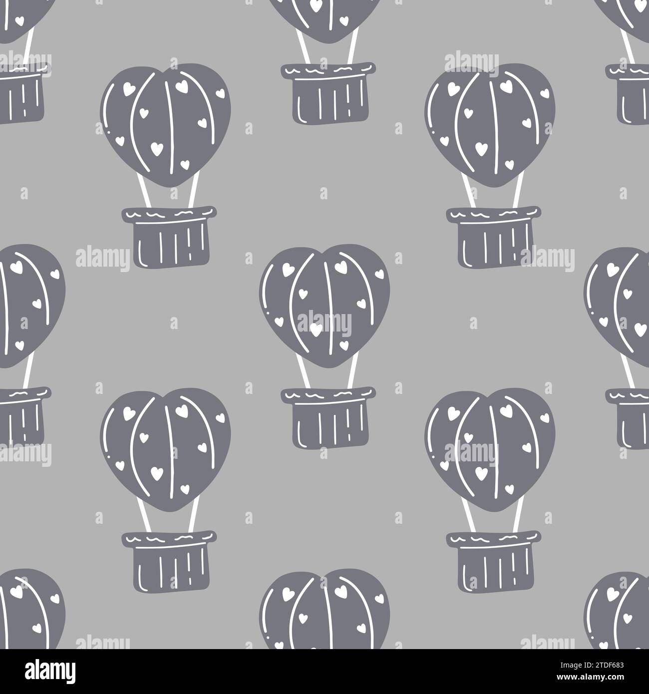 Seamless pink pattern for Valentine's Day Stock Vector