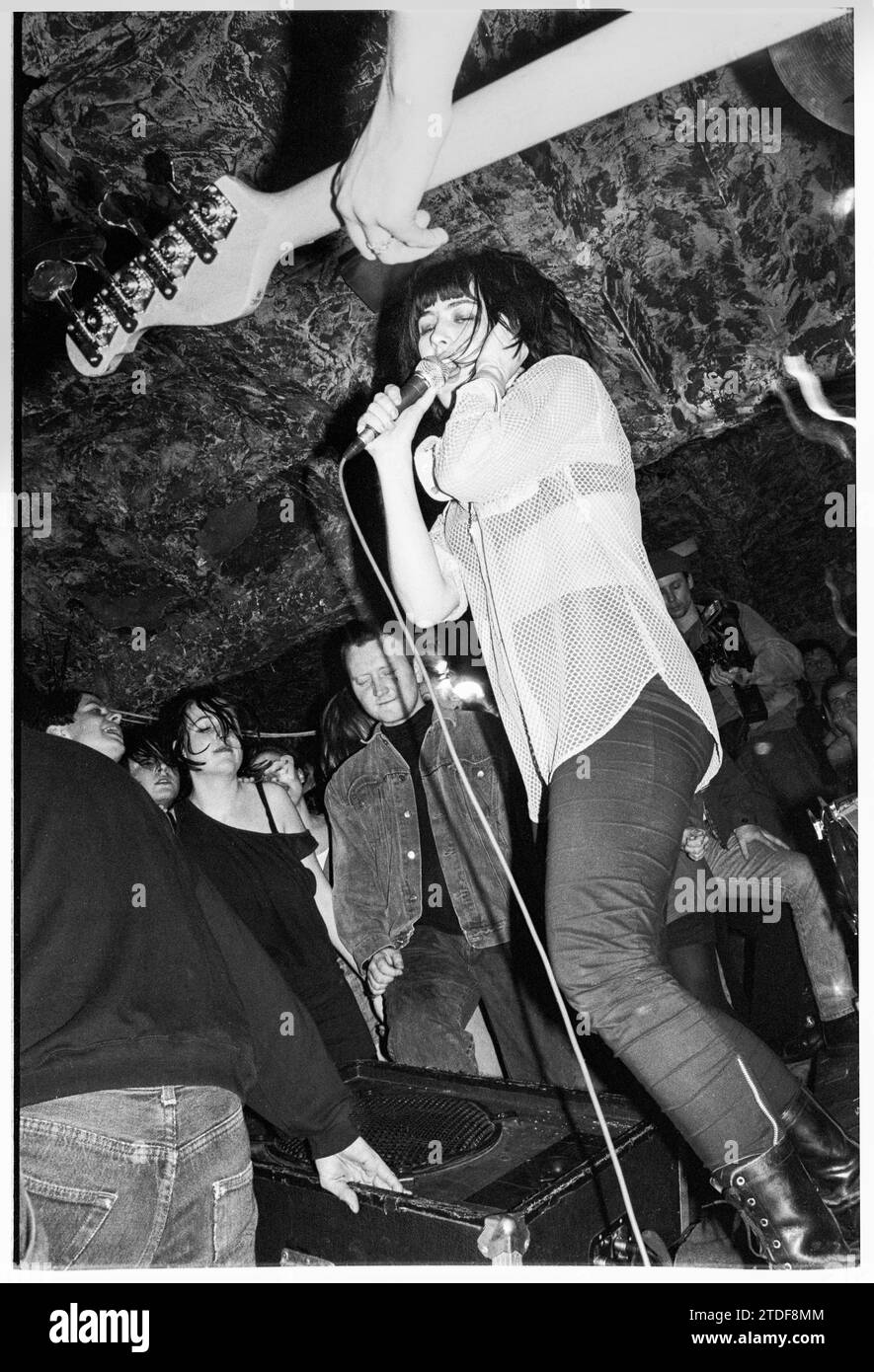 KATHLEEN HANNA, BIKINI KILL, NEWPORT TJS, 1993 Kathleen Hanna the