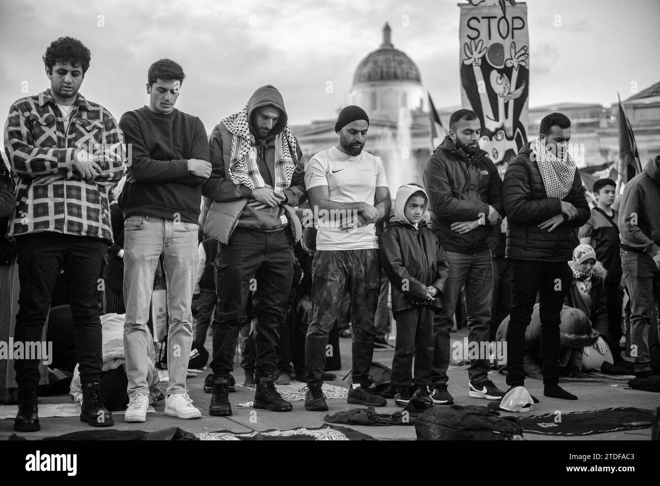 Pro-Palestine demonstration in London / UK Stock Photo - Alamy