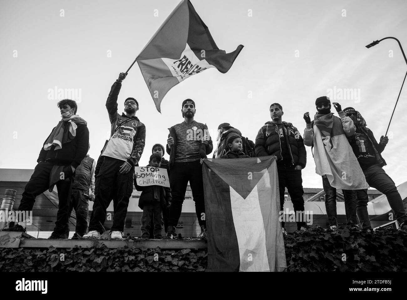 Pro-Palestine demonstration in London / UK Stock Photo - Alamy