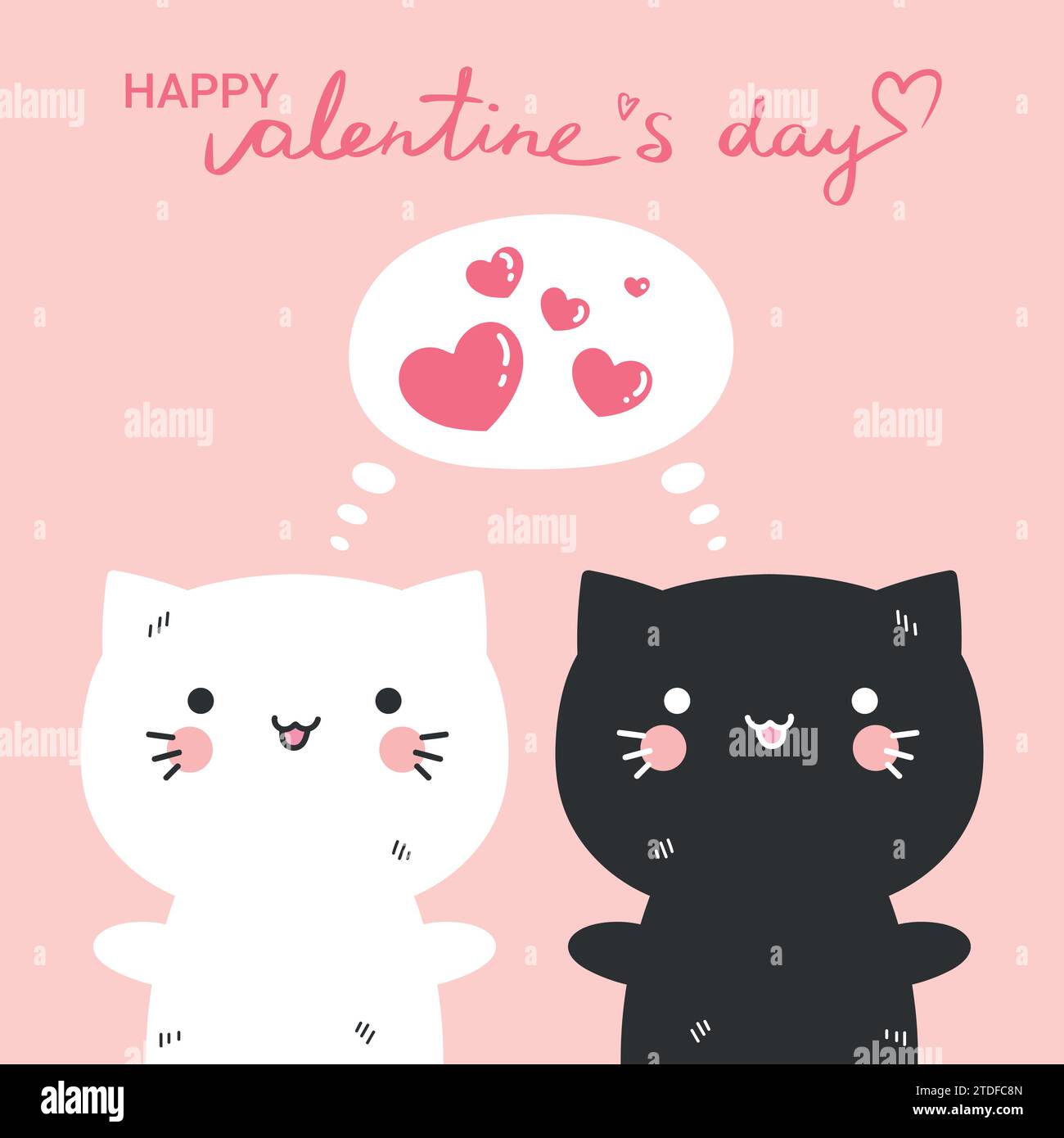 Speech bubble pink hearts Stock Vector Images Alamy