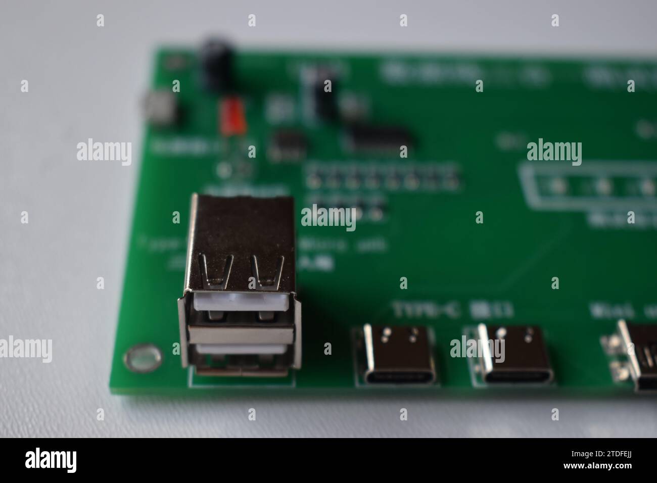 A printed circuit board Stock Photo