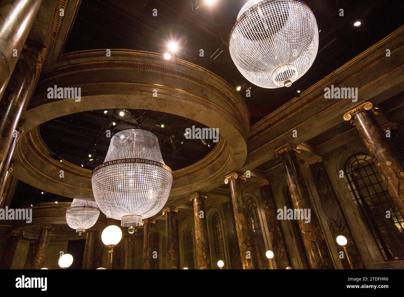 Harry Potter, Gringott bank, Warner Studios London Stock Photo