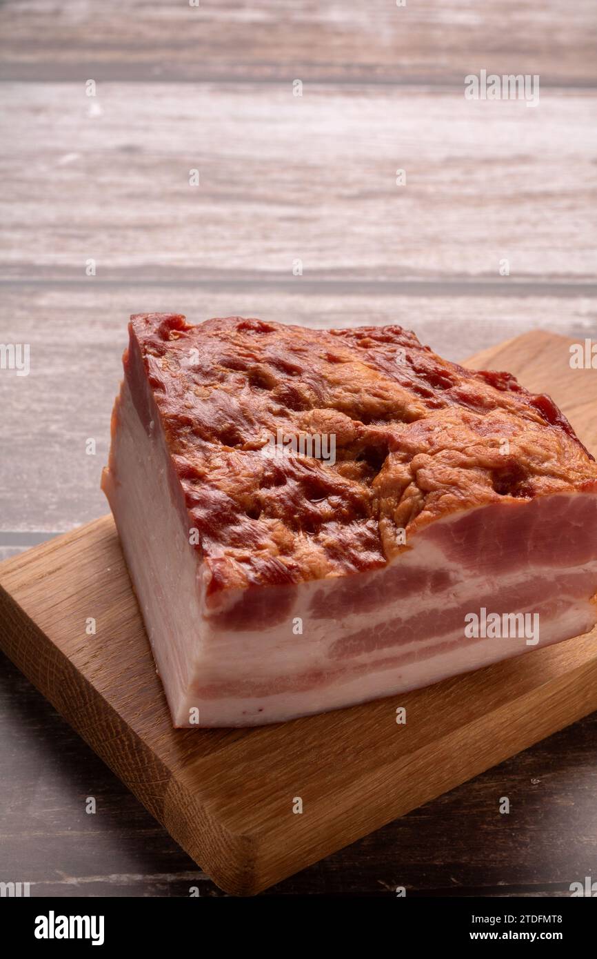 photo, produce, fat, meat, cook, piece, lard, pork meat, nourishment, fresh, ingredient, gastronomy, calories, chopping board, traditional, gourmet Stock Photo