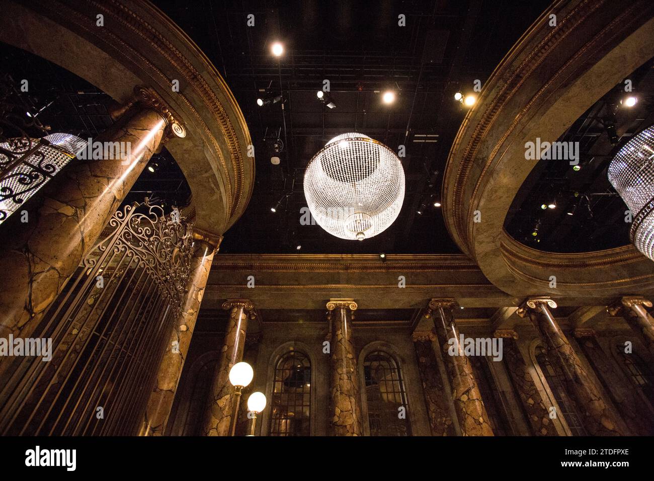 Harry Potter, Gringott bank, Warner Studios London Stock Photo