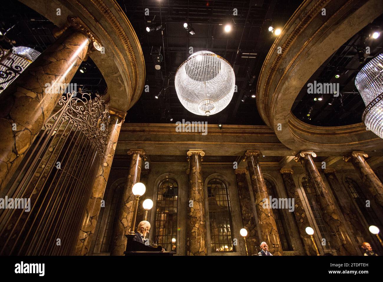 Harry Potter, Gringott bank, Warner Studios London Stock Photo