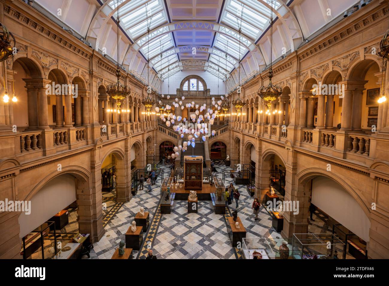 Inside The Kelvingrove Art Gallery And Museum Glasgow Scotland Stock inside-the-kelvingrove-art-gallery-and-museum-glasgow-scotland-stock