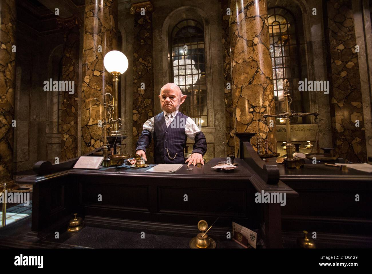 Harry Potter, Gringott bank, Warner Studios London Stock Photo - Alamy