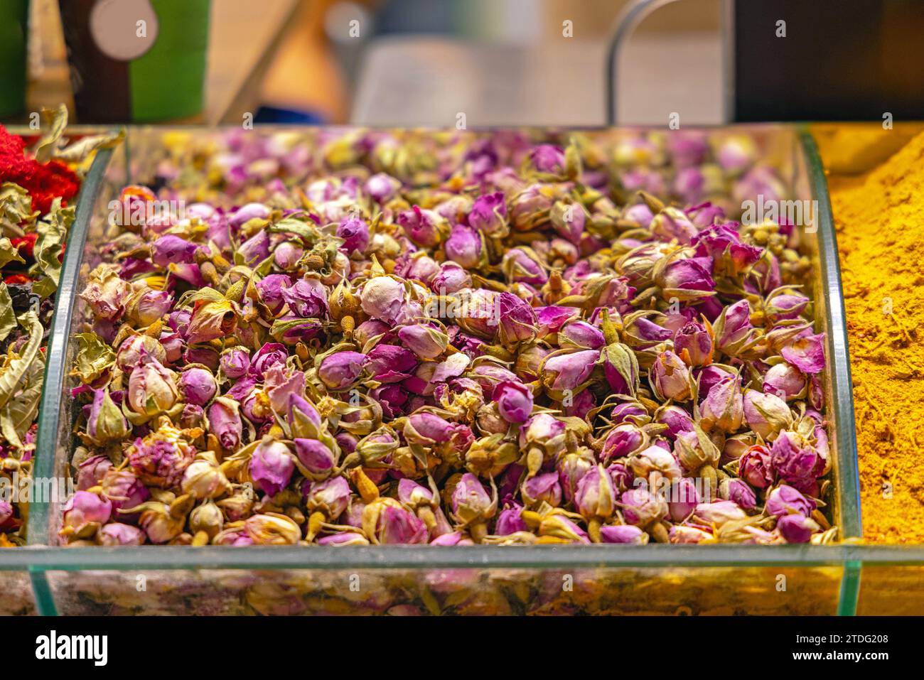 Buy Turkish Pink Rose Buds Tea - Grand Bazaar Istanbul Online Shopping