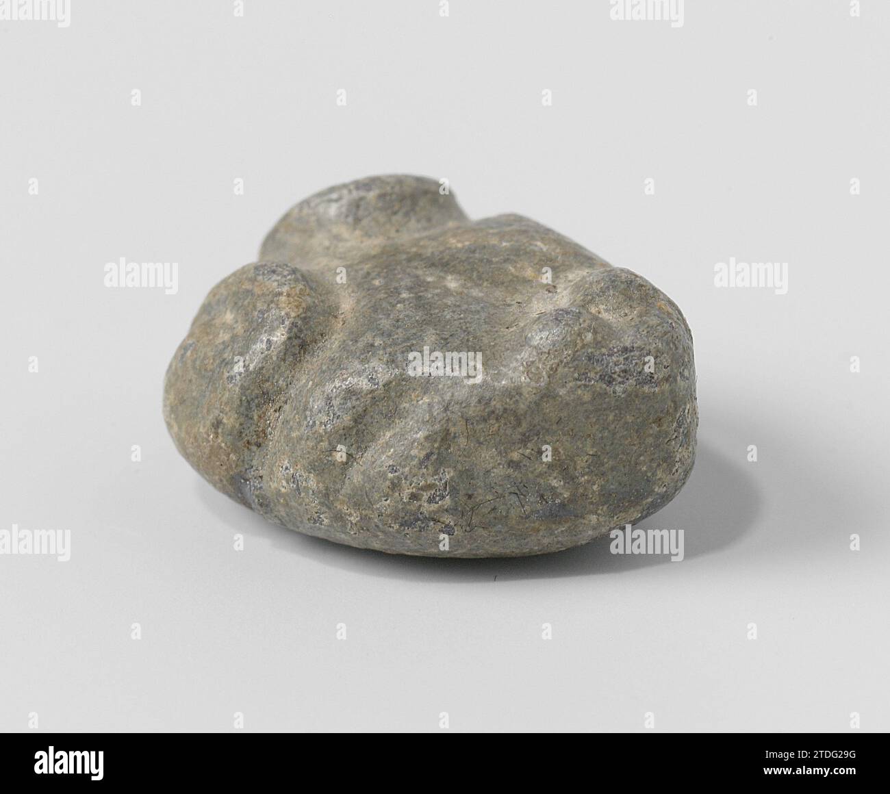 Frog, c. 1300 - c. 1500 Frog, probably from lead. Indonesia lead (metal) Frog, probably from lead. Indonesia lead (metal) Stock Photo