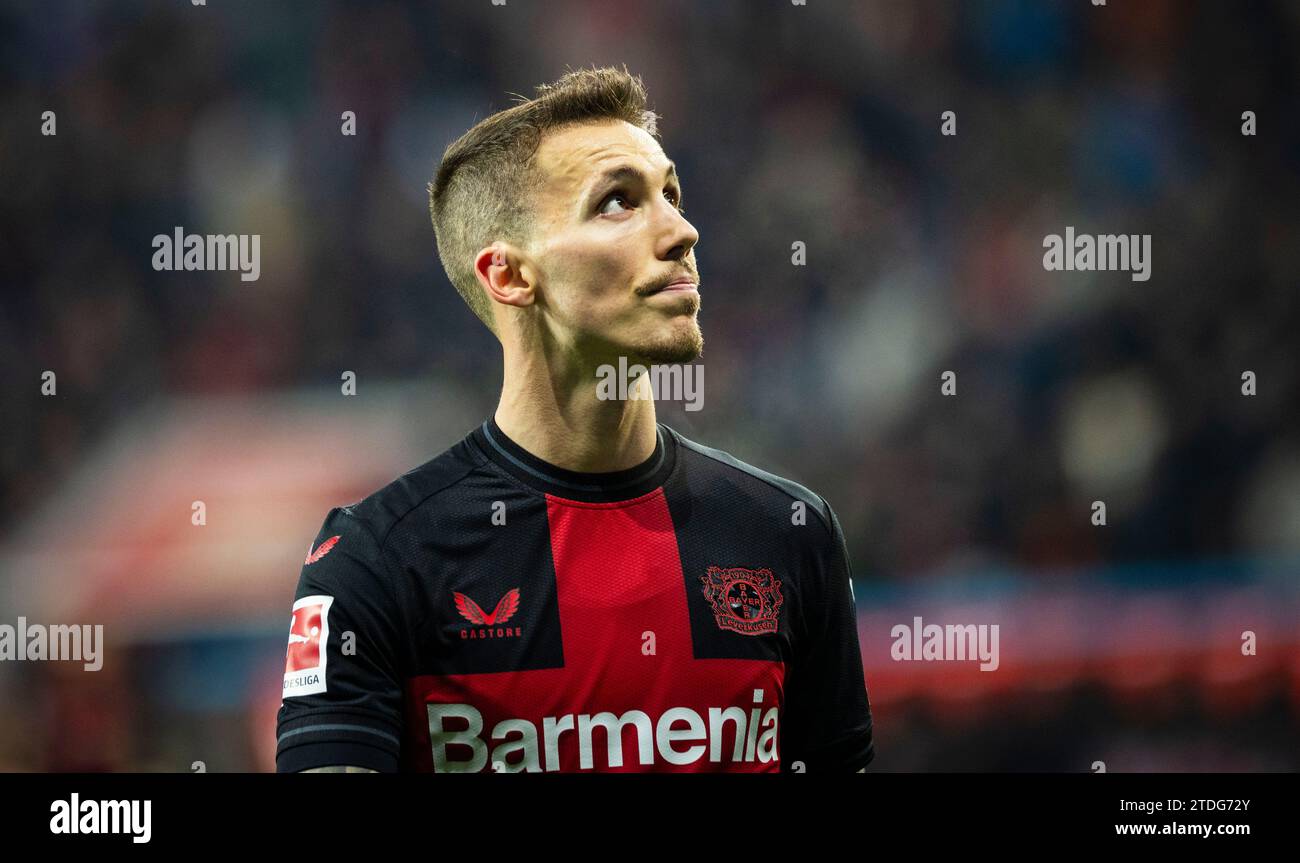 Leverkusen, Germany. 17th Dec 2023. Bayer Leverkusen Eintracht
