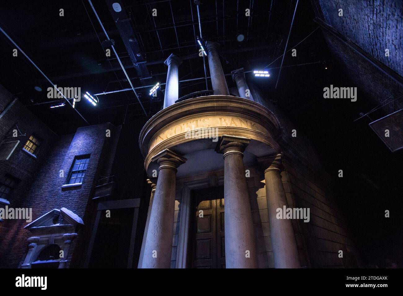 Harry Potter, Gringott bank, Warner Studios London Stock Photo