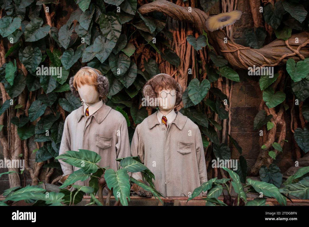 Harry Potter, Gringott bank, Warner Studios London Stock Photo