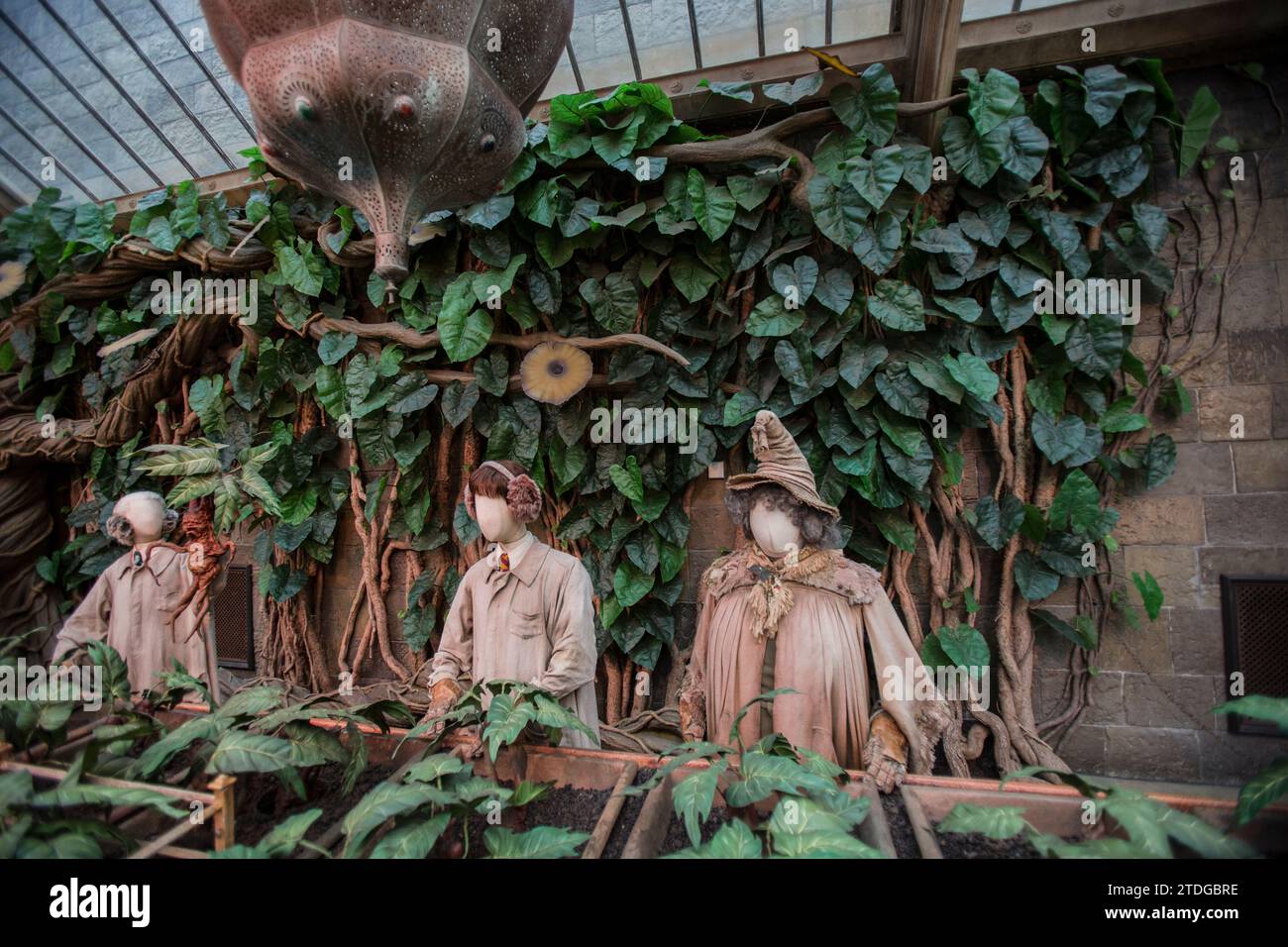 Harry Potter, Gringott bank, Warner Studios London Stock Photo