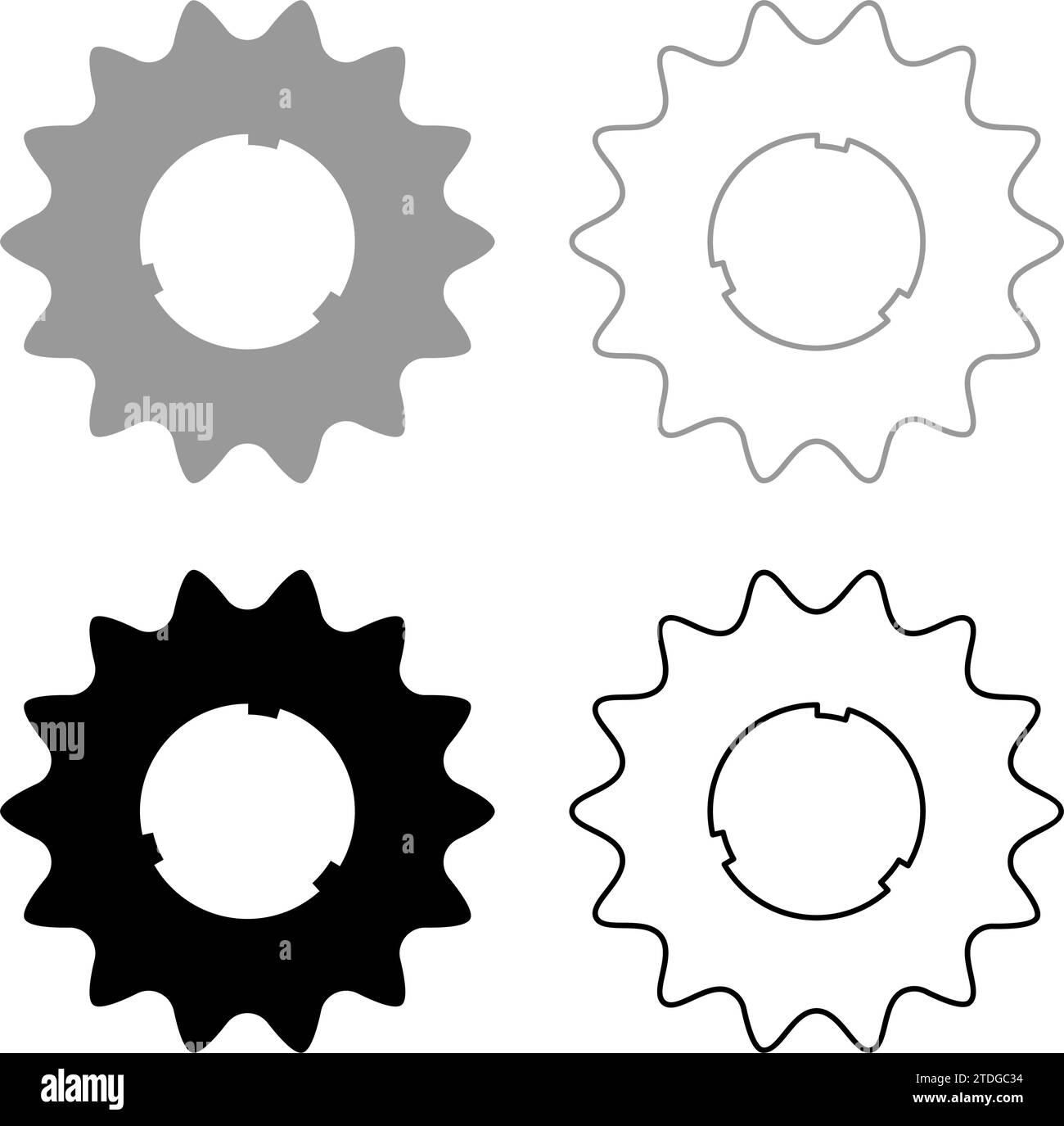Cogset sprocket bicycle star gear service sprocket cogs wheel with