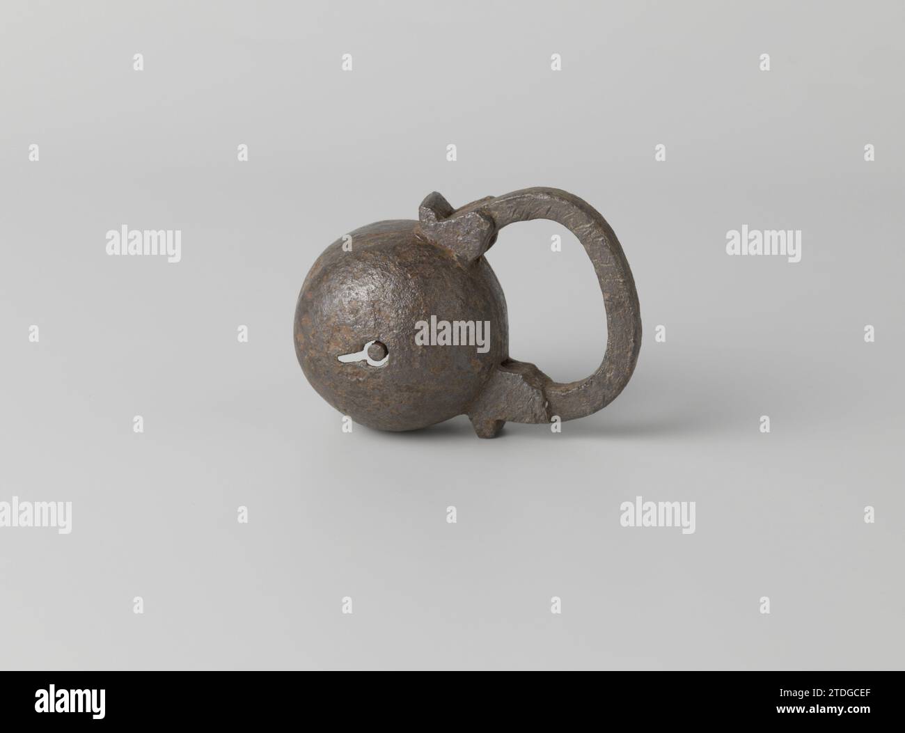 Padlock, c. 1400 - c. 1950 A ball -shaped padlock. A hole bumped into ...