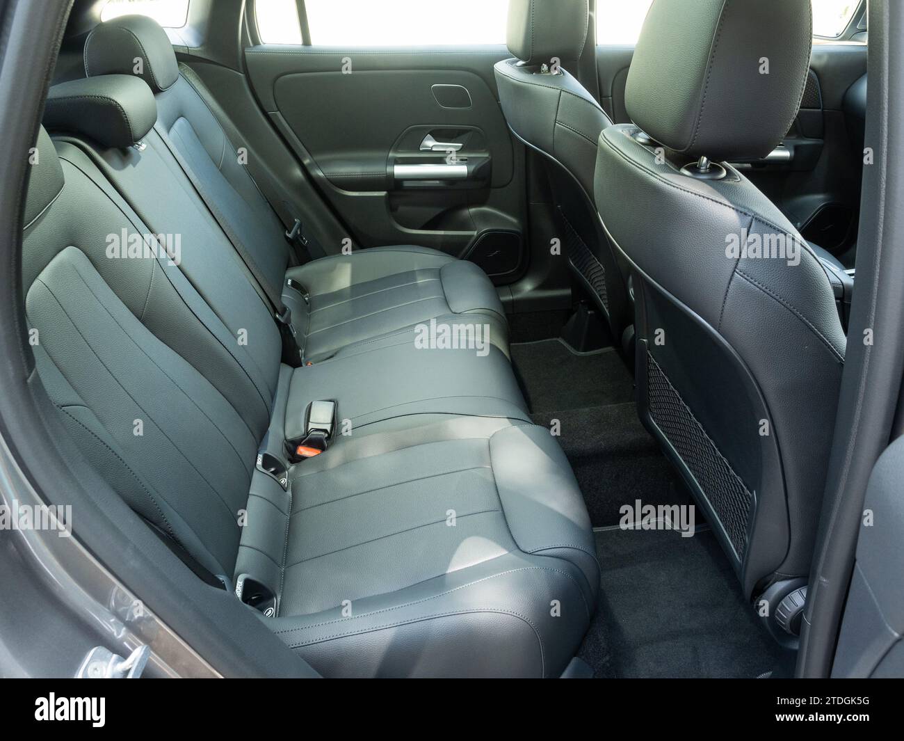 Hong Kong, China Jan 15 , 2023 : Mercedes-Benz GLA 200 SUV 2023 Interior Oct 11 , 2023 in Hong Kong. Stock Photo