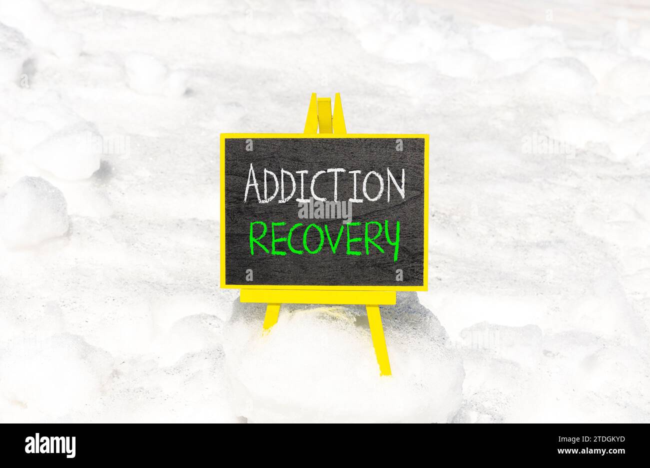 Addiction recovery symbol. Concept words Addiction recovery on ...