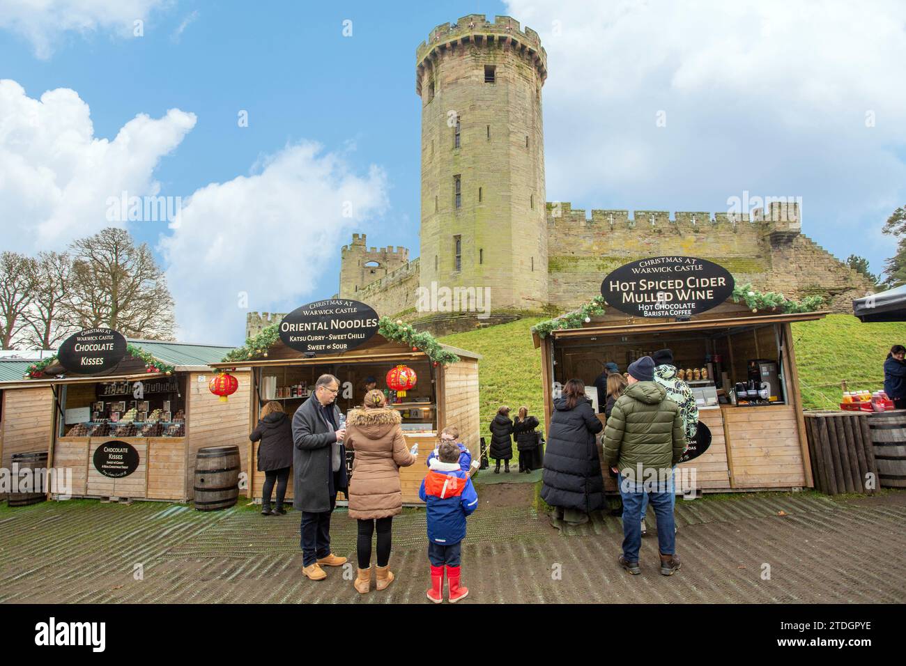 Christmas at the castle hi-res stock photography and images Alamy