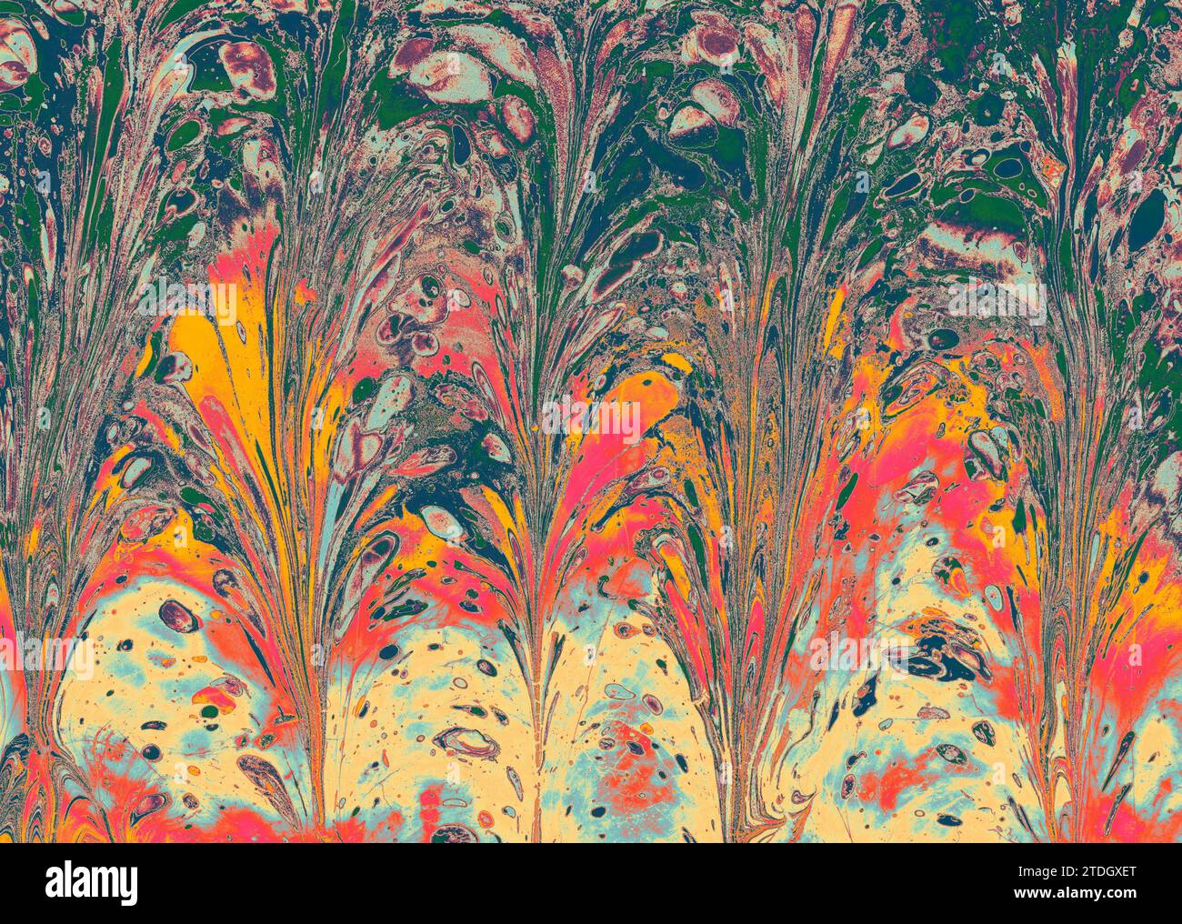 Marbling art patterns as abstract colorful background Stock Photo - Alamy