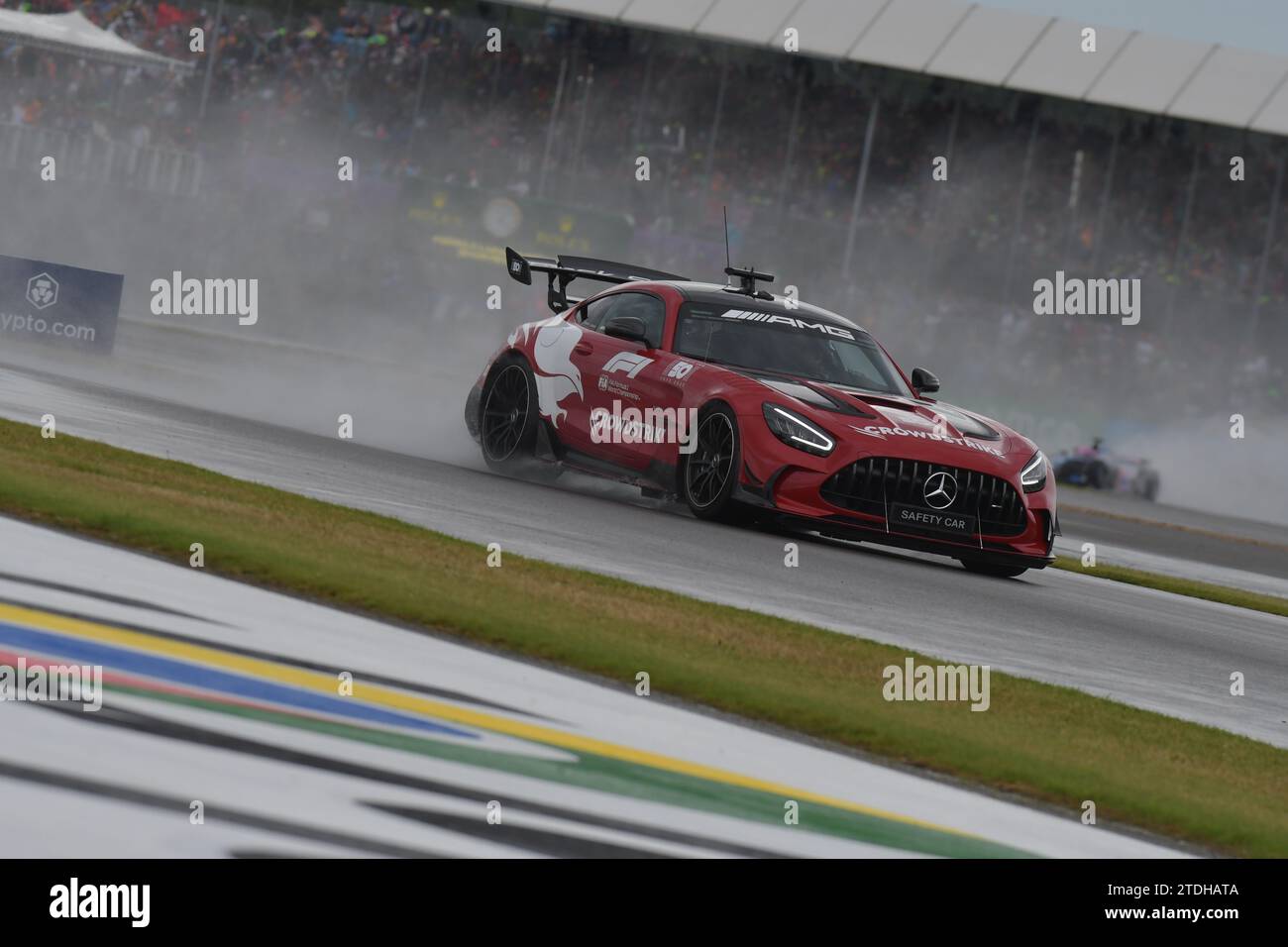 Mercedes AMG GT 2023 Safety Car Stock Photo