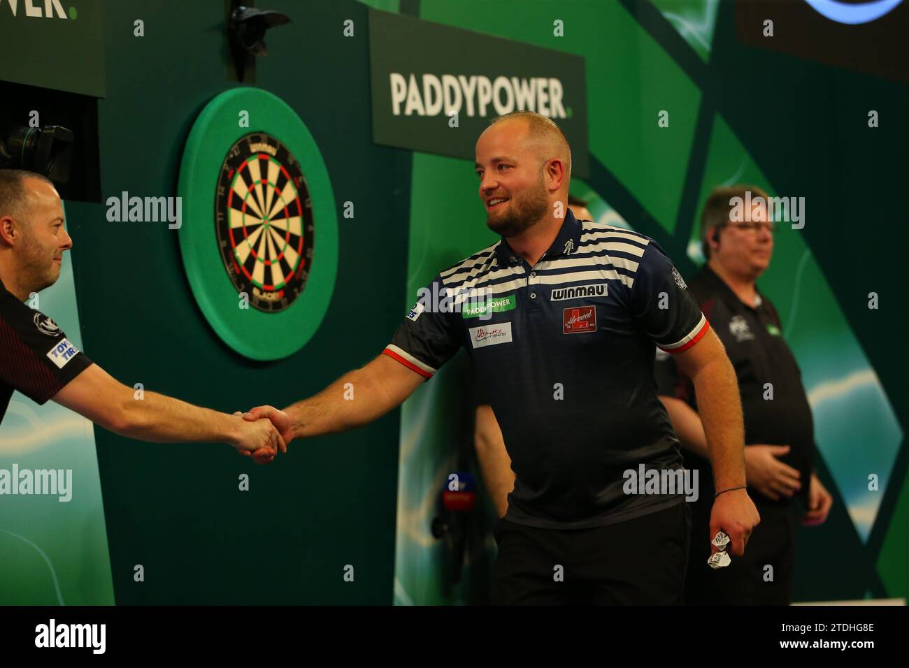 Alexandra Palace, London, UK. 18th Dec, 2023. 2023/24 PDC Paddy Power