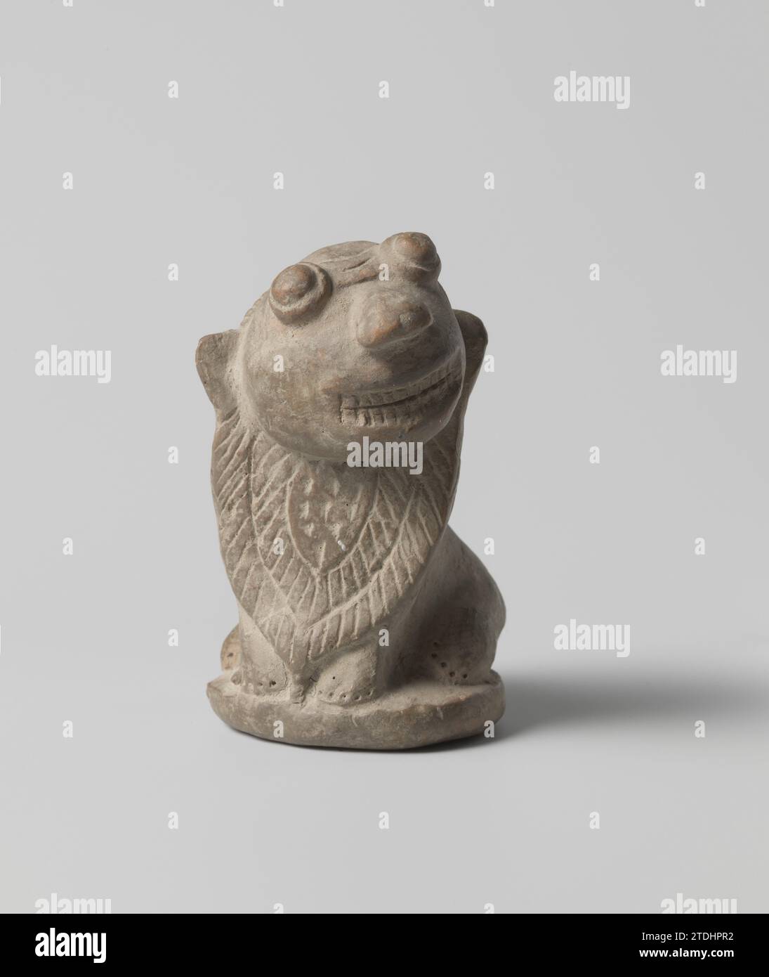Image of a Lion, Anonymous, 500 - 1100 Fantasy of sitting lion ...