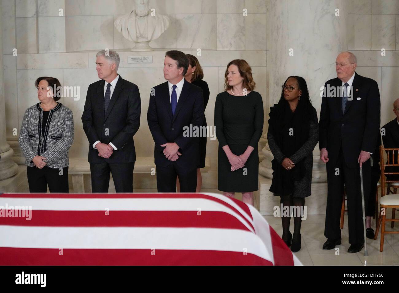 From left to right: Associate Justices of the Supreme Court Elena Kagan