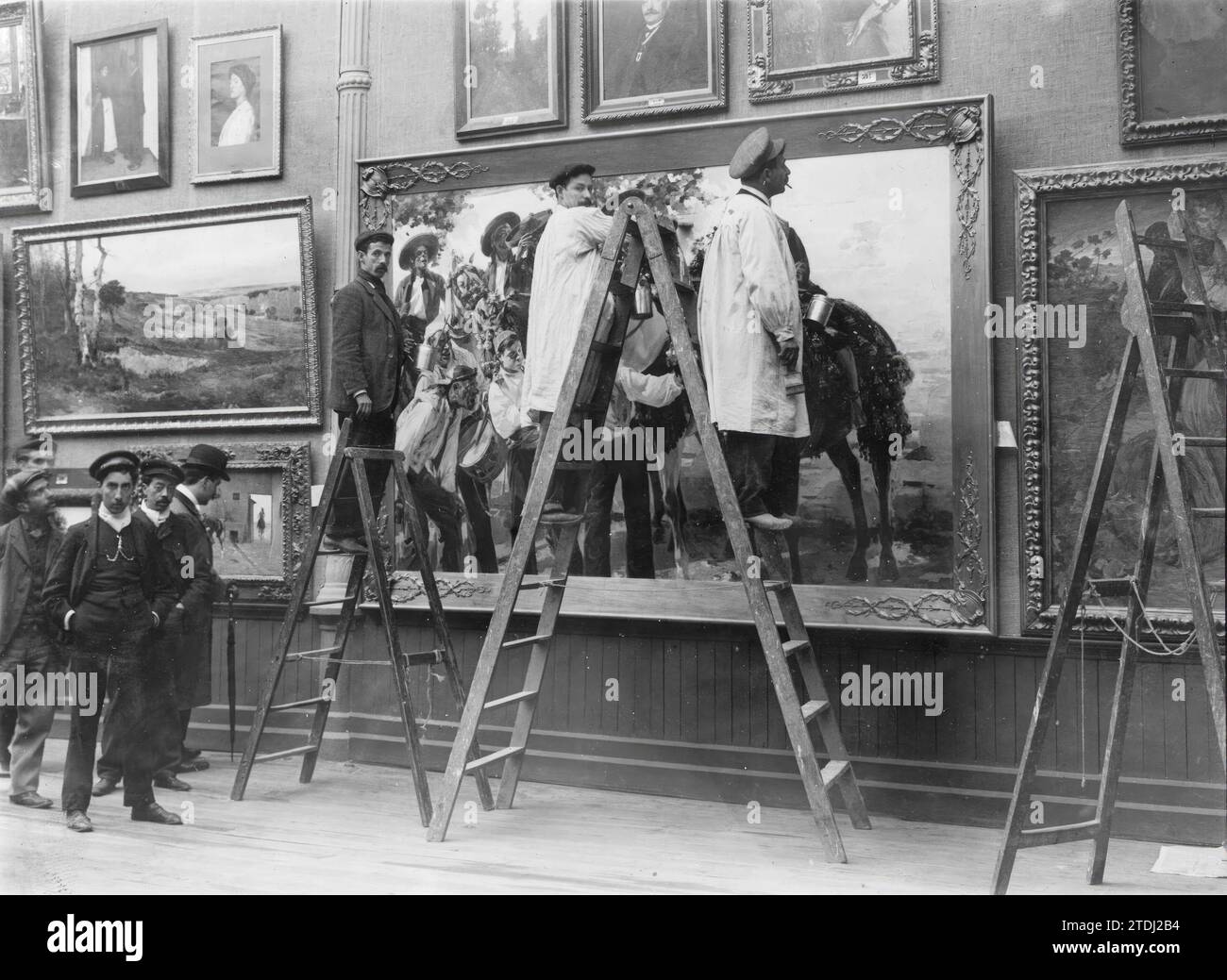 Madrid, 04/28/1908. Exhibition at the Royal Academy of Fine Arts of San