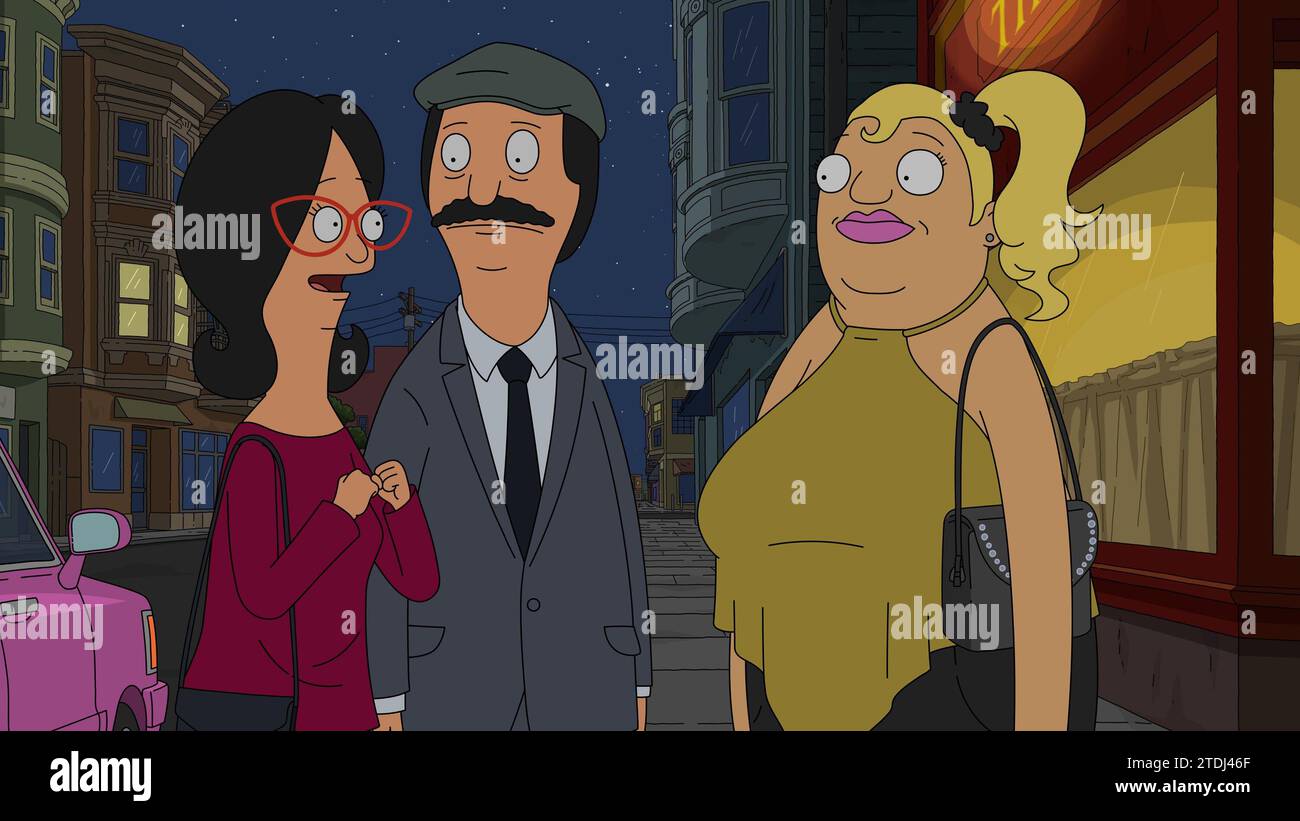 BOB'S BURGERS, from left Linda Belcher (voice John Roberts), Bob