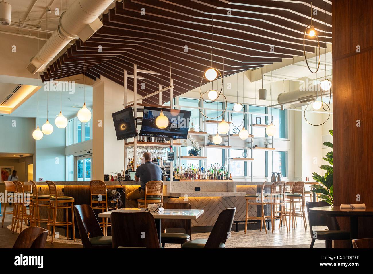Hotel Bar on Fort Lauderdale Beach Stock Photo Alamy