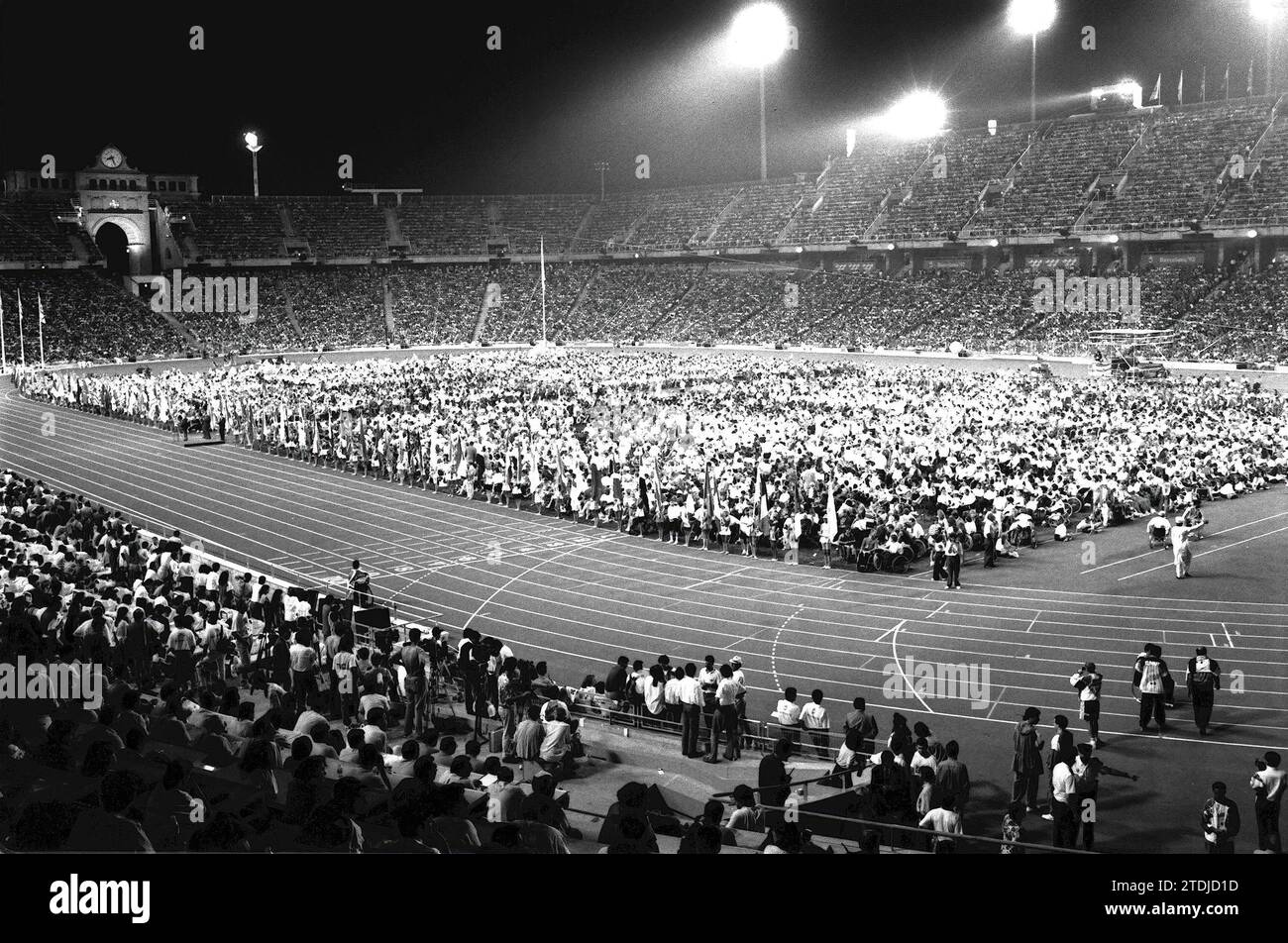 Barcelona 1992 paralympic hi-res stock photography and images - Alamy