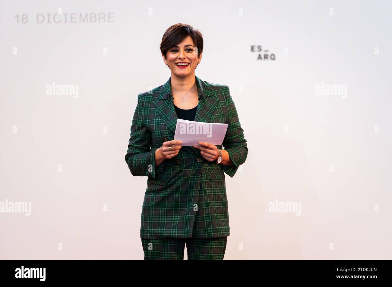 Madrid, Spain. 18th Dec, 2023. Isabel Rodriguez, Spanish minister of ...