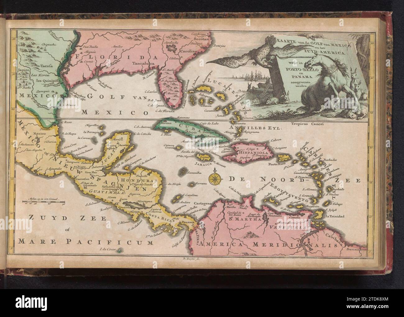 https://c8.alamy.com/comp/2TDK8XM/map-of-the-gulf-of-mexico-balthasar-ruyter-1735-map-of-the-countries-located-on-the-gulf-of-mexico-at-the-top-right-a-vignette-with-a-english-unicorn-that-broke-his-chain-and-holds-a-ram-under-a-hoof-an-eagle-in-the-air-hereby-also-some-rabbits-probably-in-connection-with-the-battlefield-of-the-spanish-succession-war-part-of-an-atlas-with-223-maps-of-countries-and-cities-and-war-scenes-in-europe-in-the-period-ca-1690-1735-print-maker-northern-netherlandspublisher-amsterdam-paper-etching-engraving-florida-mexico-south-america-central-america-panama-cuba-hispaniola-map-of-t-2TDK8XM.jpg