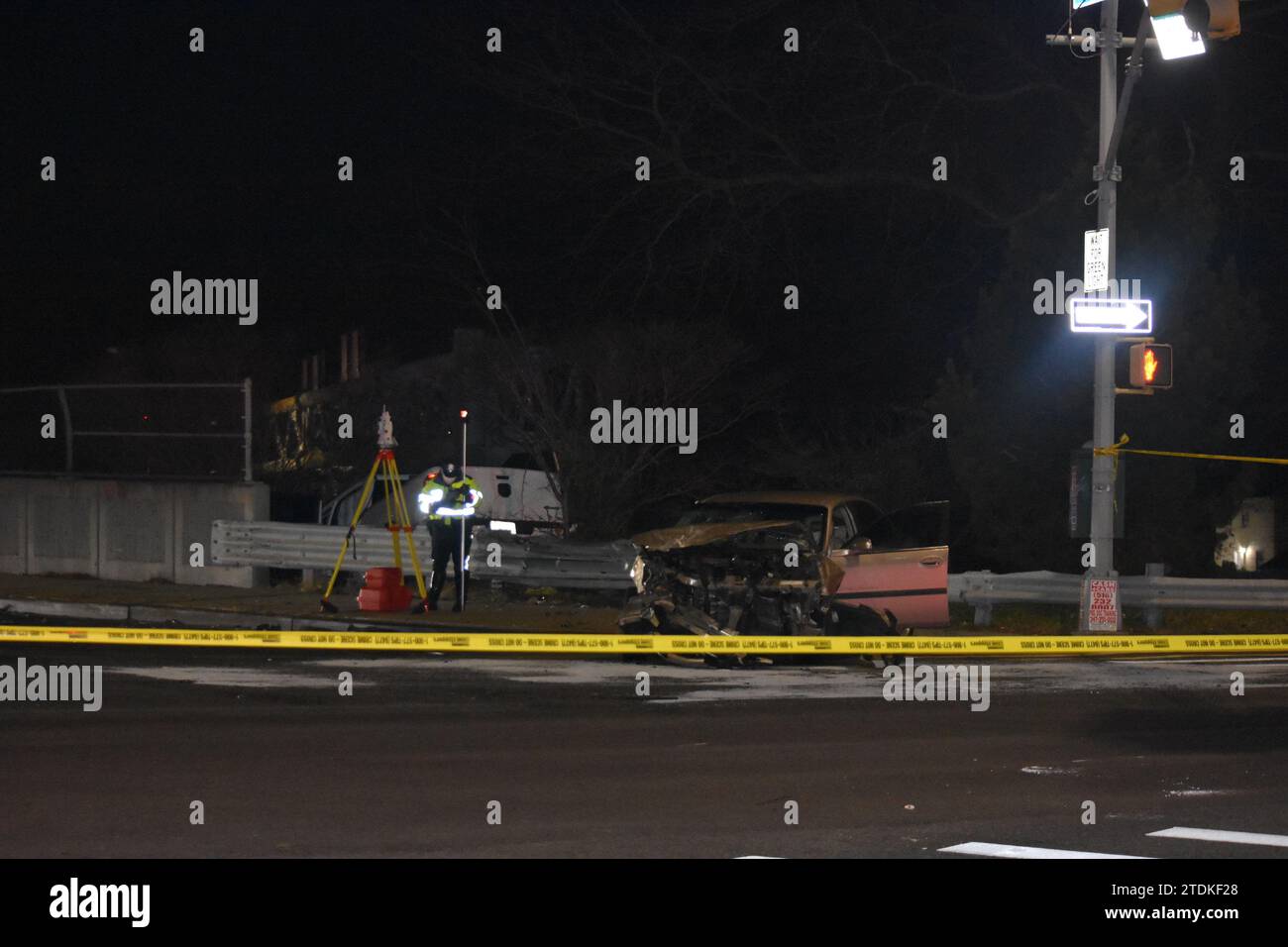 Intersection of south conduit avenue hires stock photography and