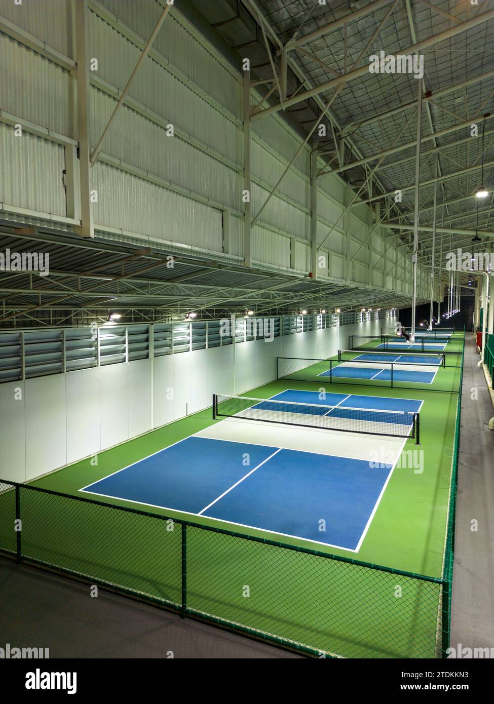 Bangkok, Thailand December 14, 2023 Indoor pickleball court of Beat