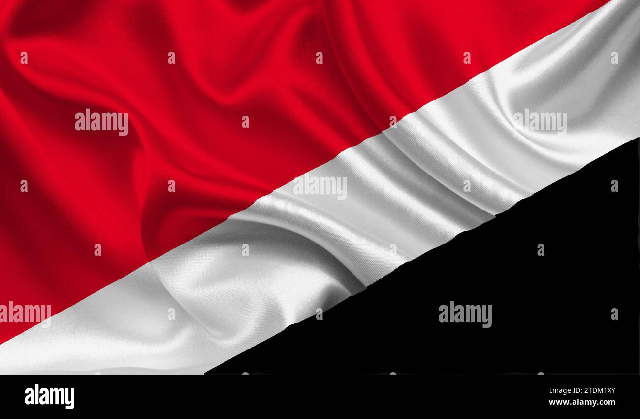 High detailed flag of Principality of Sealand. National Principality of ...