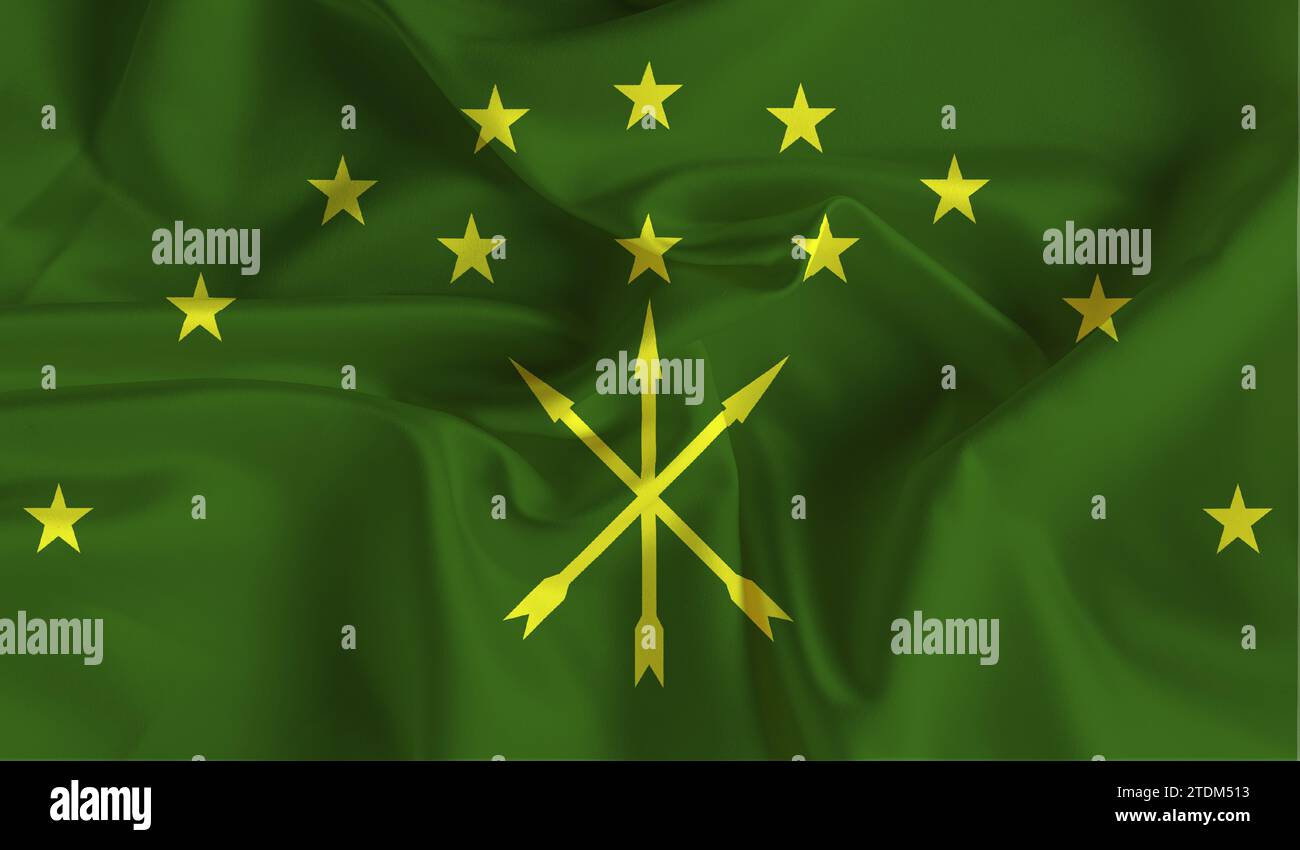 Adygea map hi-res stock photography and images - Alamy