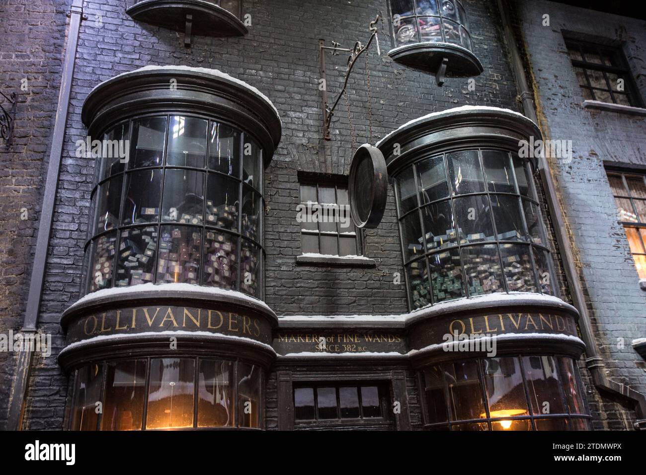 Harry Potter, Gringott bank, Warner Studios London Stock Photo