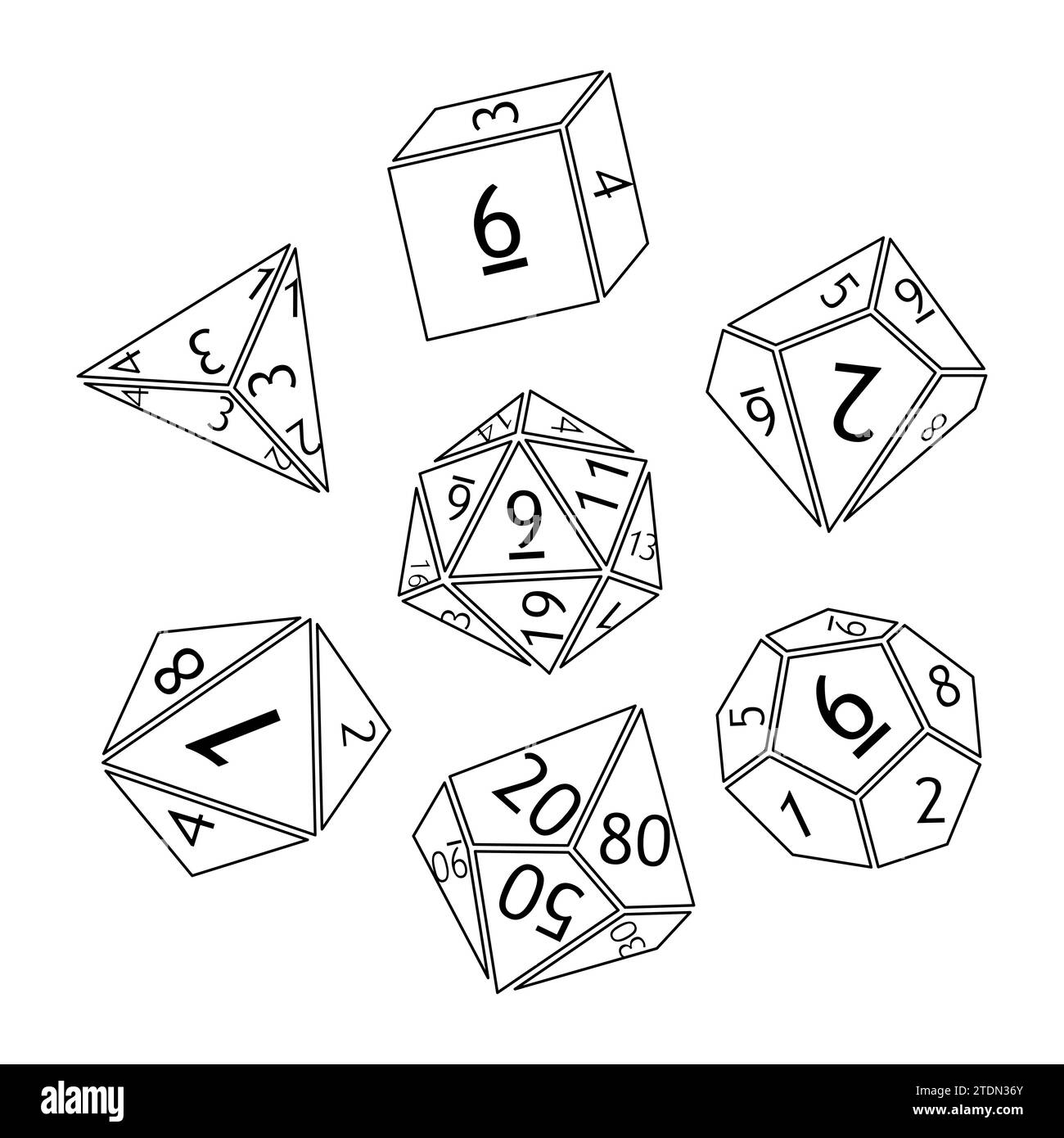 Rpg icon Black and White Stock Photos & Images Alamy