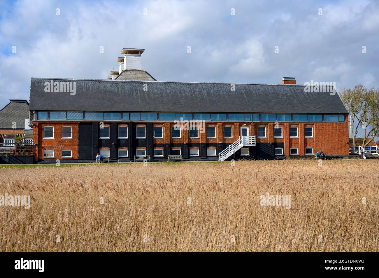 Snape Maltings concert hall Suffolk UK Stock Photo