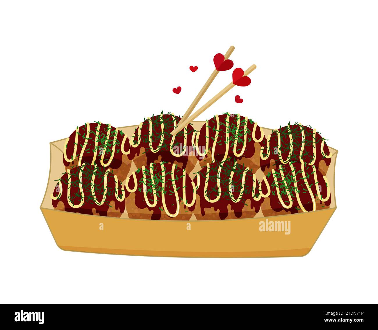 Takoyaki Japanese Street Food In Box Vector Illustration Stock Vector takoyaki-japanese-street-food-in-box-vector-illustration-stock-vector