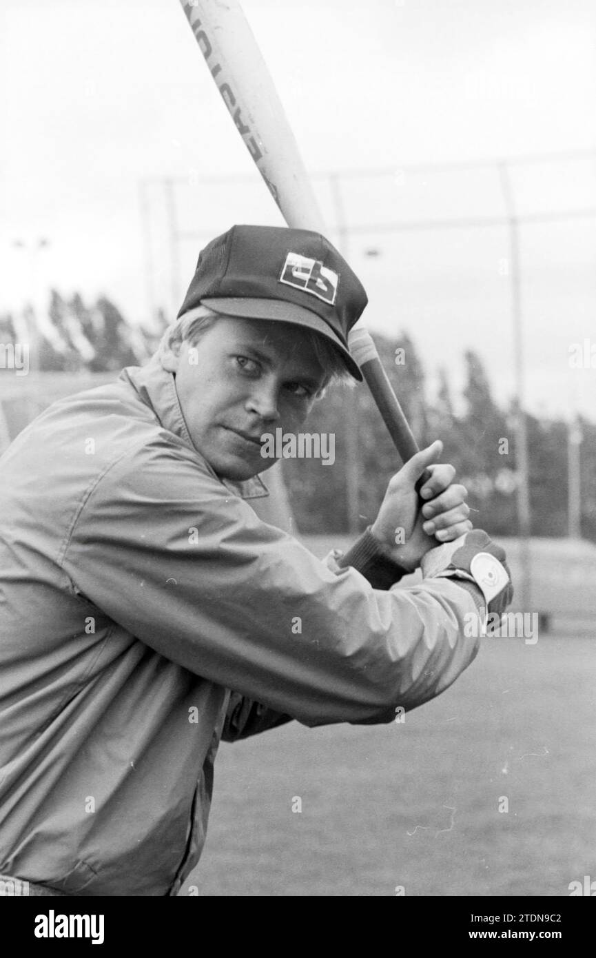 Baseball player Sören Lindberg, RCH, 26-07-1984, Whizgle News from the Past, Tailored for the Future. Explore historical narratives, Dutch The Netherlands agency image with a modern perspective, bridging the gap between yesterday's events and tomorrow's insights. A timeless journey shaping the stories that shape our future Stock Photo