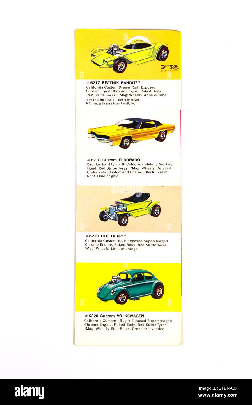 1967 1968 vintage booklet international catalogue brochure for hot