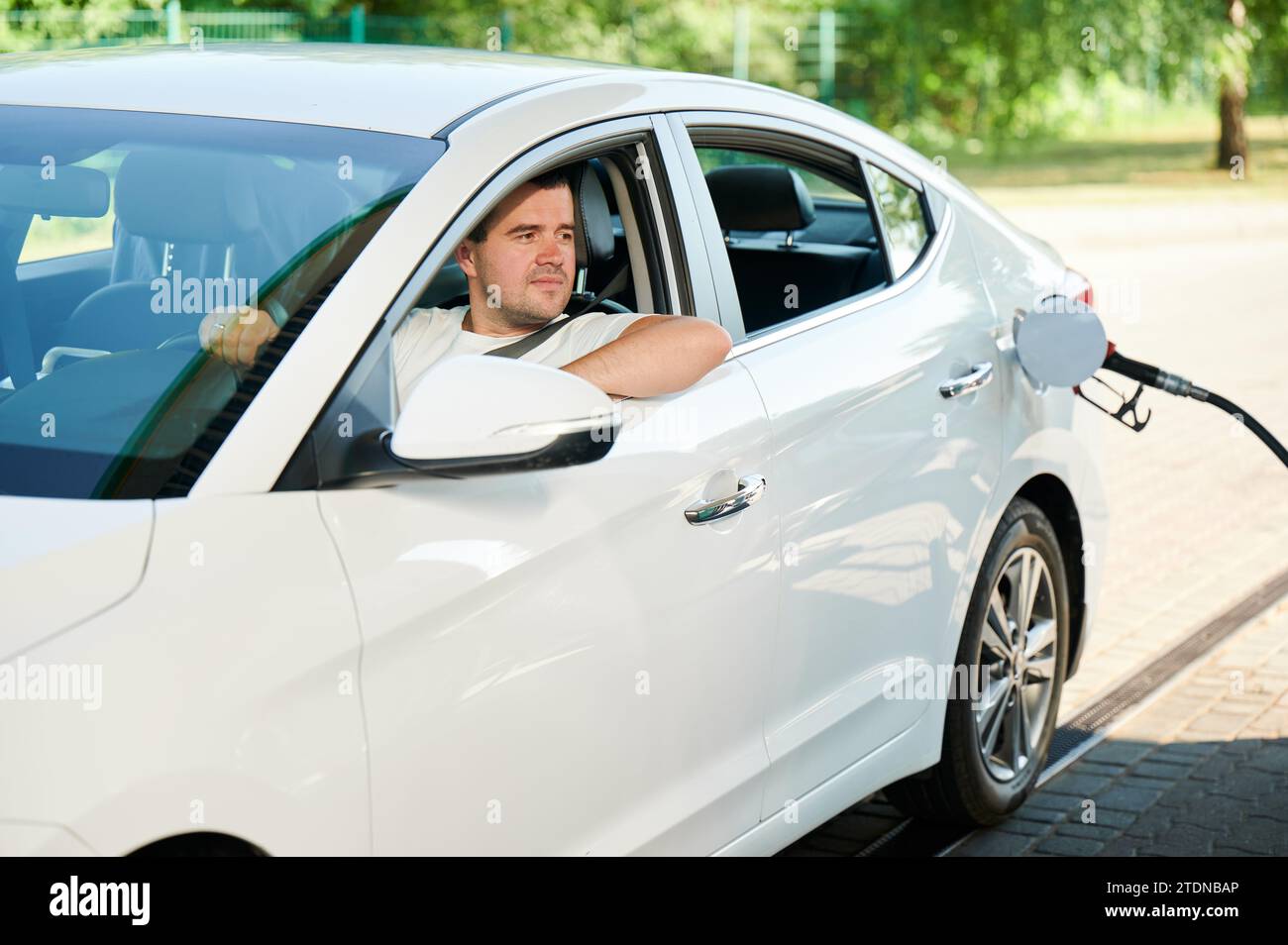 Fuel filled in gas hi-res stock photography and images - Alamy