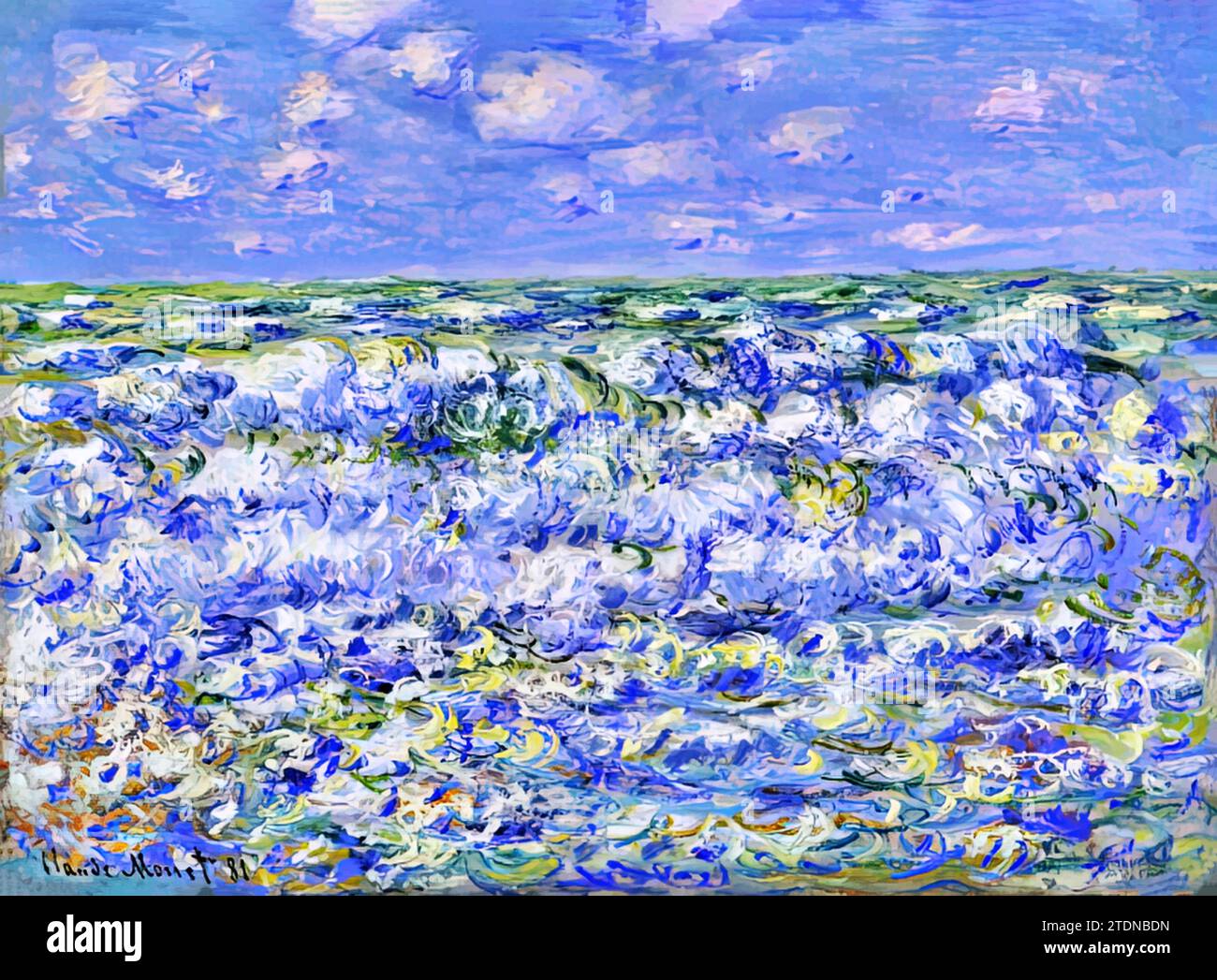 Claude painting Stock Vector Images Alamy