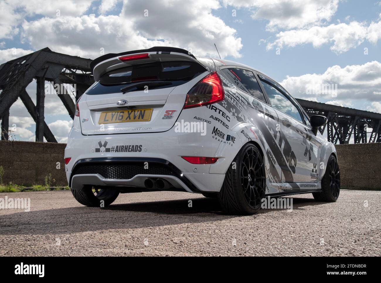 Modified Mk7 Ford Fiesta ST Stock Photo