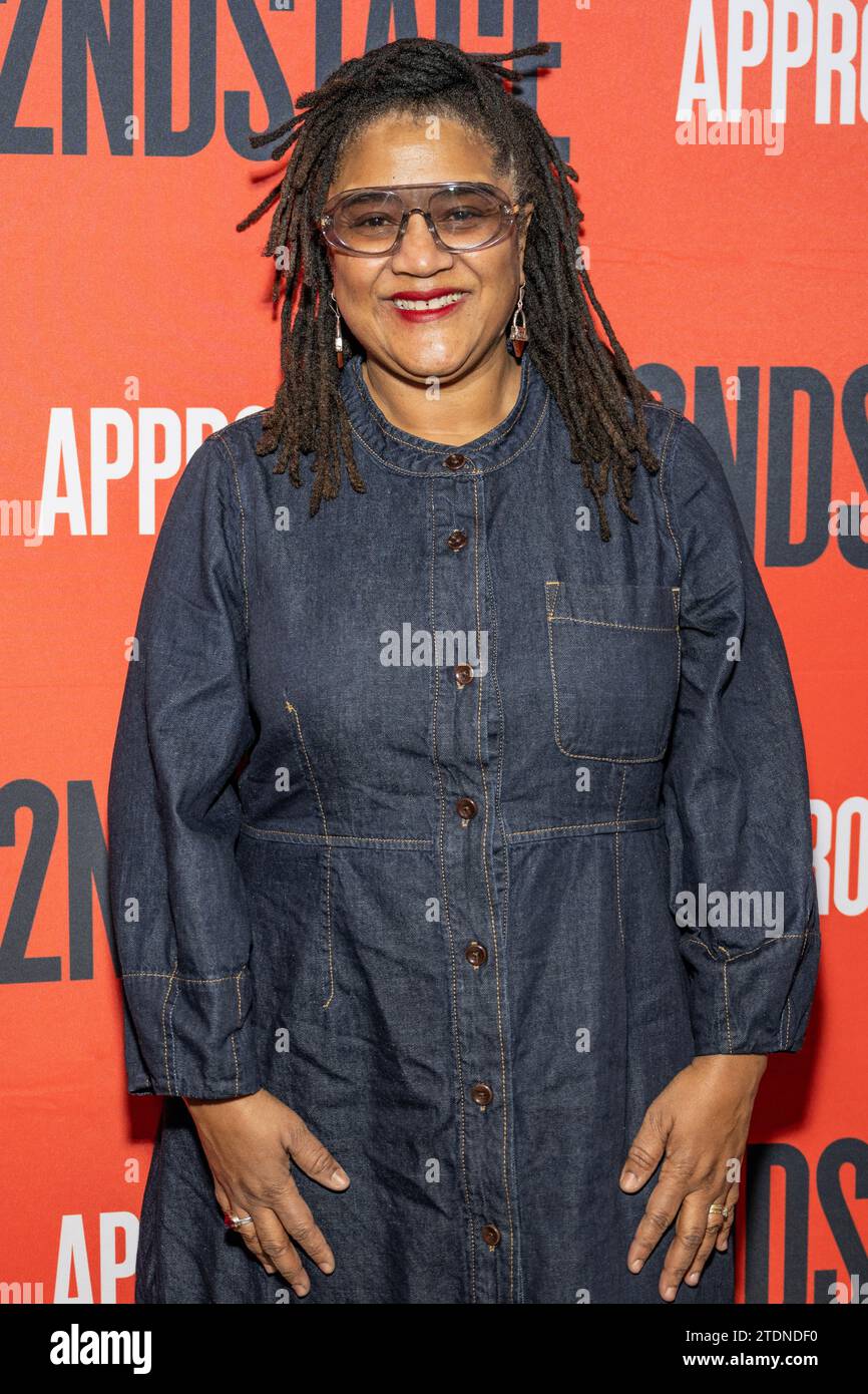 Lynn Nottage attends Broadway opening night of the 
