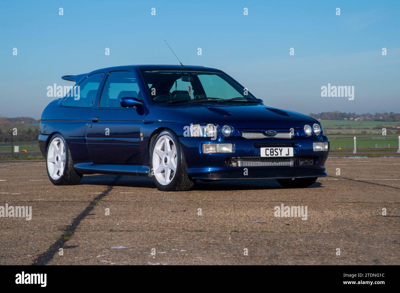 Ford Escort RS Coswoth (1992 to 1995), based on Mk5 Escort Stock Photo